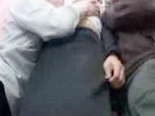 Fucking an innocent Nippon girl in the elevator to violate her hot body with XXX porn moves.